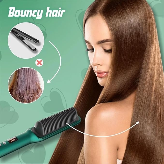 Electric Hair Straightener Comb